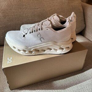 On Cloudsurfer Running Shoes - Women's Size 9.5 Wide - White